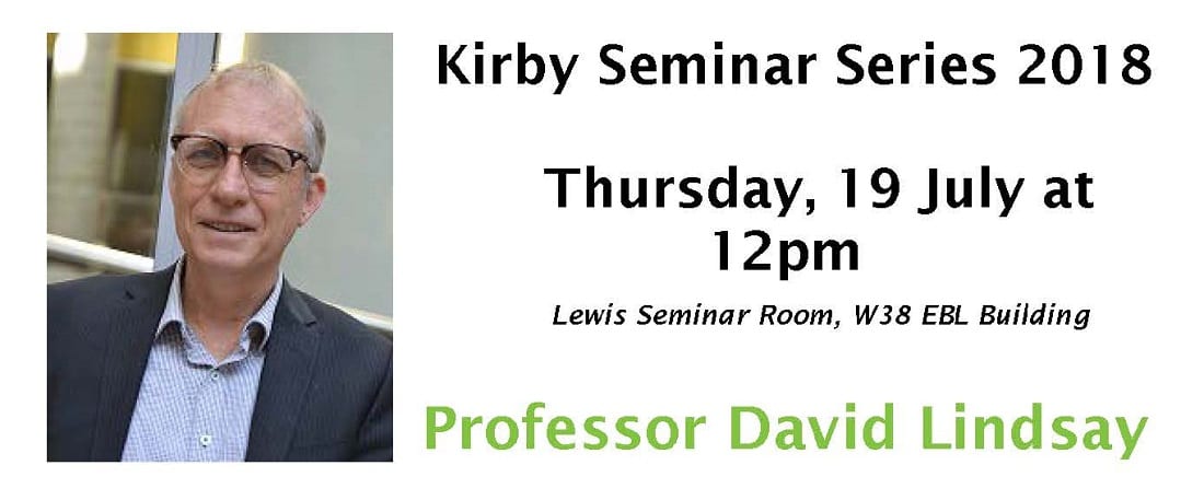 Kirby Seminar Series 2018
