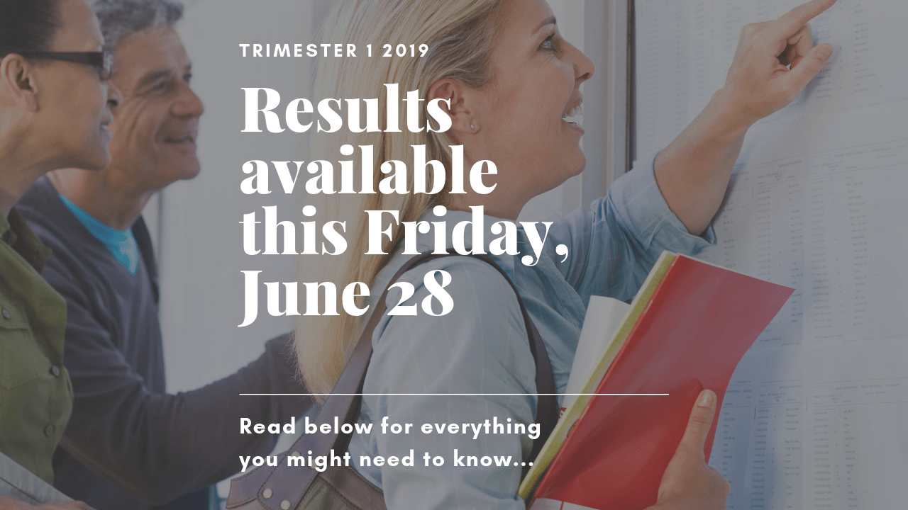 Trimester 1: Final results available Friday June 28; What you might need to know