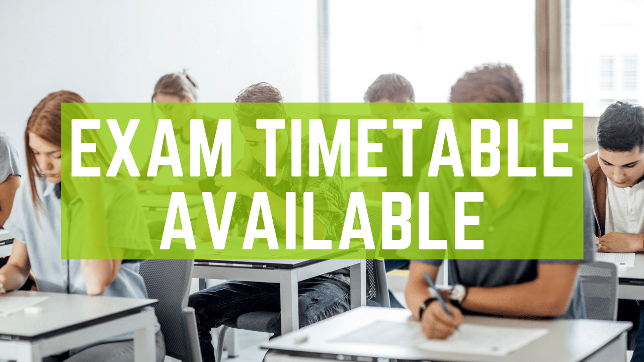 Trimester 2 Exam Timetable Now Available; Check out yours through myUNE