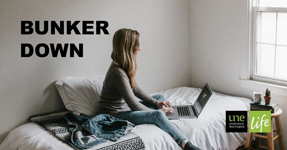 Bunker Down: Your virtual connection space whilst bunkering down at home – Join us today!