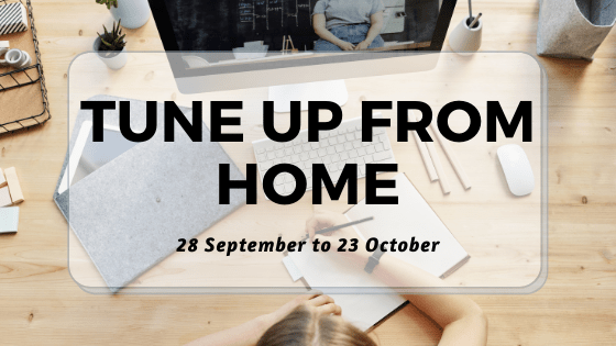 tUNEup from Home Academic Writing Vacation Program running 28 September to 23 October; Self-enrol now to brush up on your study skills