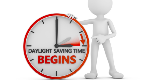 Daylight Savings – Tomorrow, Sunday 4th October.  Keep this in mind for your exams next week!
