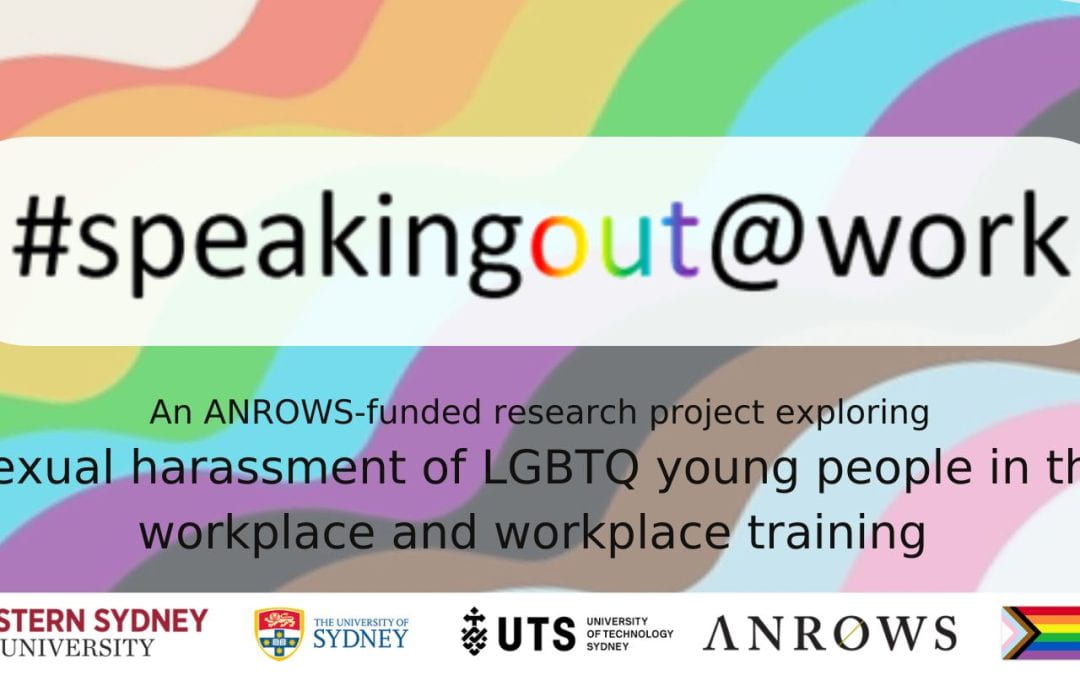 #SpeakingOutAtWork Research Project; Seeking LGBTQ thoughts and experiences