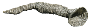 Woven eel trap made from lomandara grass.
